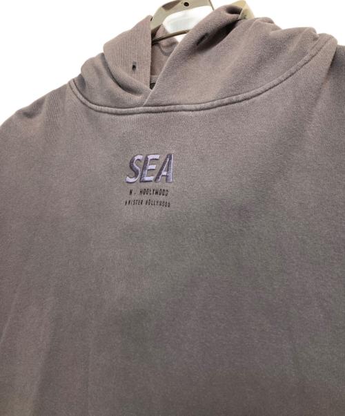 N.HOOLYWOOD（エヌ ハリウッド）N.HOOLYWOOD (エヌ ハリウッド) WIND AND SEA (ウィンダンシー) プルオーバーパーカー グレー サイズ:XLの古着・服飾アイテム