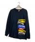 SUPREME（シュプリーム）の古着「21FW Multi logo L/S Tee / マルチロゴ長袖Tシャツ」｜ネイビー