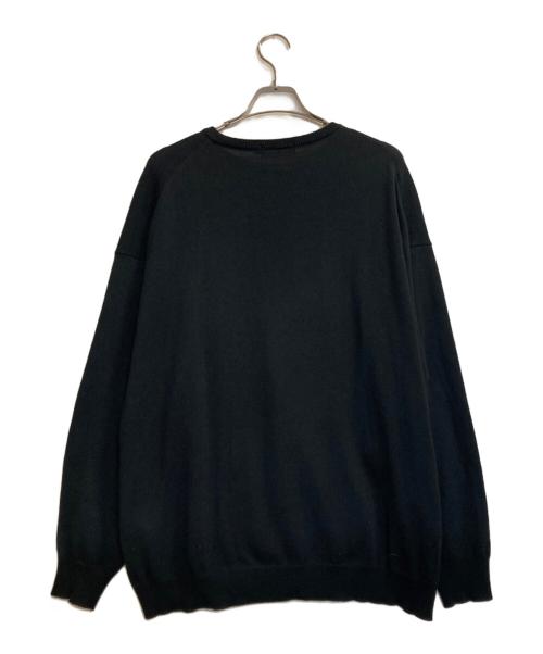 Graphpaper（グラフペーパー）Graphpaper (グラフペーパー) ニット ブラック サイズ:Ｓの古着・服飾アイテム