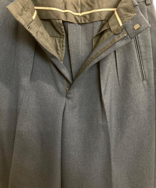 N.HOOLYWOOD（エヌ ハリウッド）N.HOOLYWOOD (エヌ ハリウッド) タックパンツ ネイビー サイズ:不明の古着・服飾アイテム