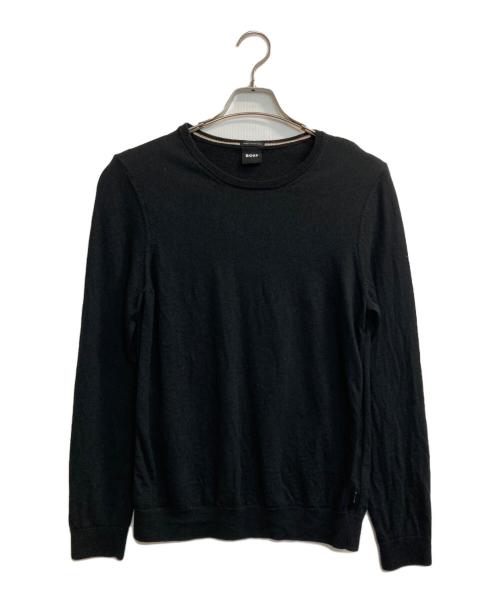BOSS（ボス）BOSS (ボス) ニット ブラック サイズ:Lの古着・服飾アイテム