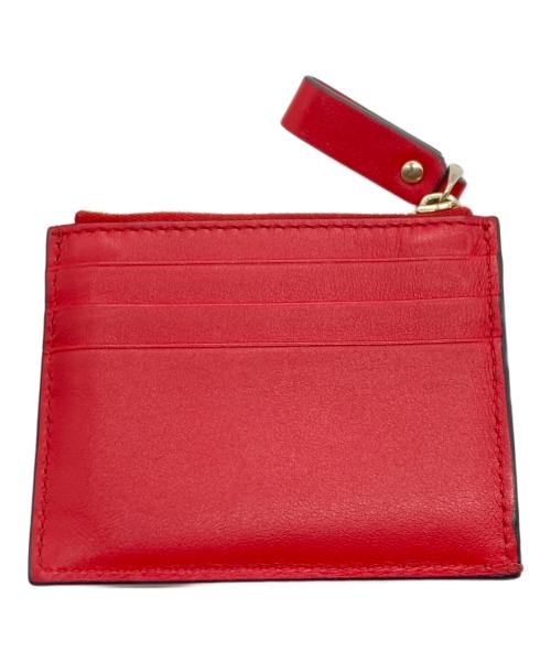 VALENTINO（ヴァレンティノ）VALENTINO (ヴァレンティノ) ロックスタッズフラグメントケース レッドの古着・服飾アイテム