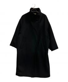 journal standard L'essage（ジャーナルスタンダード レサージュ）の古着「MANTECO/TWEEDスタンドコート」｜ブラック