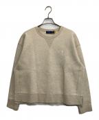 POLO RALPH LAURENポロ・ラルフローレン）の古着「TECH OZ HILO-LONG SLEEVE PULLOVERクルーネックスウェット」｜アイボリー