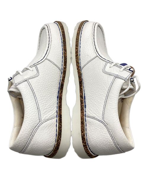 BIRKENSTOCK（ビルケンシュトック）BIRKENSTOCK (ビルケンシュトック) PASADENA MEN II / パサデナメン レザーシューズ ホワイト サイズ:26の古着・服飾アイテム