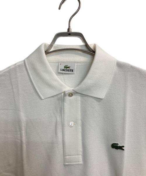 LACOSTE（ラコステ）LACOSTE (ラコステ) 長袖ポロシャツ ホワイト サイズ:4の古着・服飾アイテム