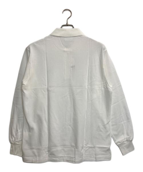 LACOSTE（ラコステ）LACOSTE (ラコステ) 長袖ポロシャツ ホワイト サイズ:4の古着・服飾アイテム
