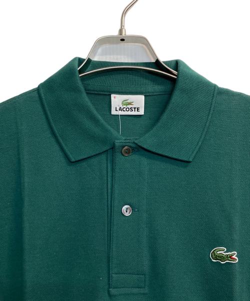 LACOSTE（ラコステ）LACOSTE (ラコステ) 長袖ポロシャツ グリーン サイズ:4の古着・服飾アイテム