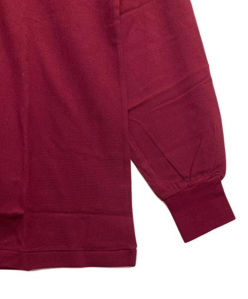LACOSTE（ラコステ）LACOSTE (ラコステ) 長袖ポロシャツ ボルドー サイズ:4の古着・服飾アイテム