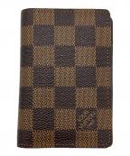 LOUIS VUITTONルイ ヴィトン）の古着「カードケース オーガナイザー・ドゥ・ポッシュ」｜ブラウン