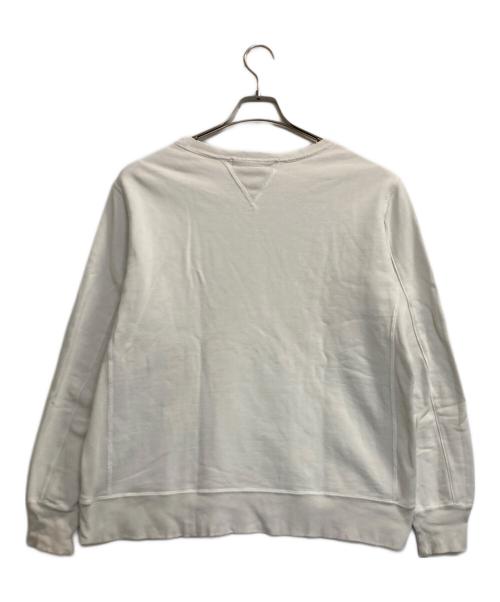 REMI RELIEF（レミレリーフ）REMI RELIEF (レミレリーフ) PEANUTS (ピーナッツ) キャラクタープリントダメージスウェット ホワイト サイズ:Ｌの古着・服飾アイテム