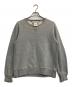 REMI RELIEF（レミレリーフ）の古着「両Vガゼットダメージスウェット」｜グレー