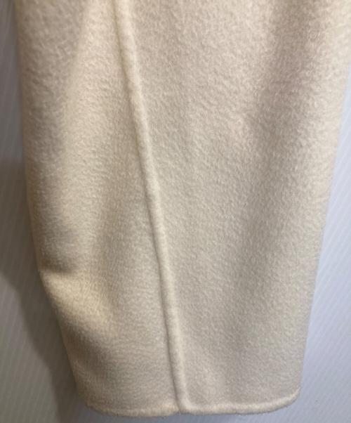 CELFORD（セルフォード）CELFORD (セルフォード) フーディマーメイドリバーコート アイボリー サイズ:36の古着・服飾アイテム