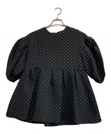 中古・古着通販】BLUELEA (ブルレア) Dot Jacquard Blouse/ドット
