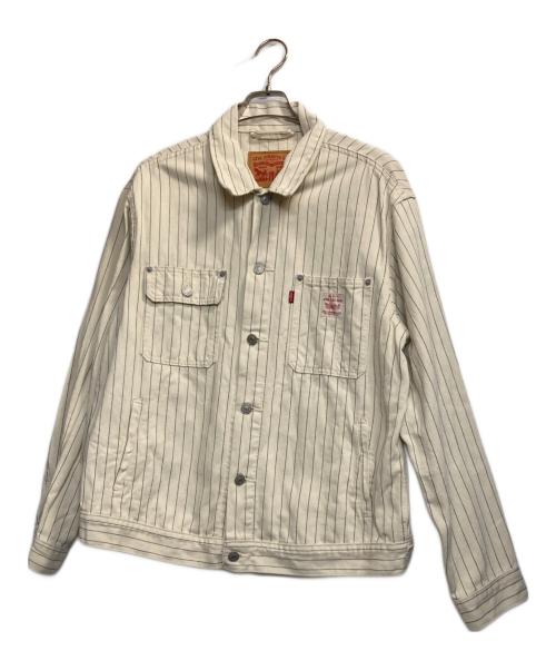 LEVI'S（リーバイス）LEVI'S (リーバイス) SUNRISE TRUCKER JACKET/サンライズトラッカージャケット アイボリー サイズ:Mの古着・服飾アイテム