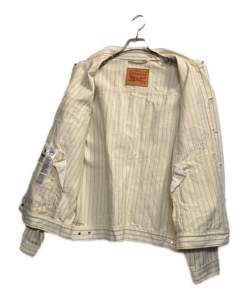 LEVI'S（リーバイス）LEVI'S (リーバイス) SUNRISE TRUCKER JACKET/サンライズトラッカージャケット アイボリー サイズ:Mの古着・服飾アイテム