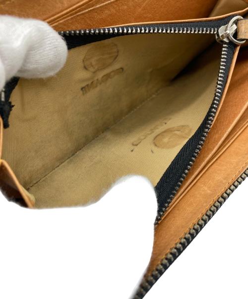 GODANE（ゴダン）GODANE (ゴダン) クロコレザーラウンドファスナーウォレット ブラックの古着・服飾アイテム