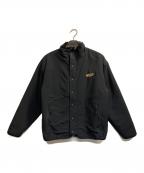 GRIP SWANYグリップスワニー）の古着「リバーシブルボアジャケット」｜ブラック×グレー