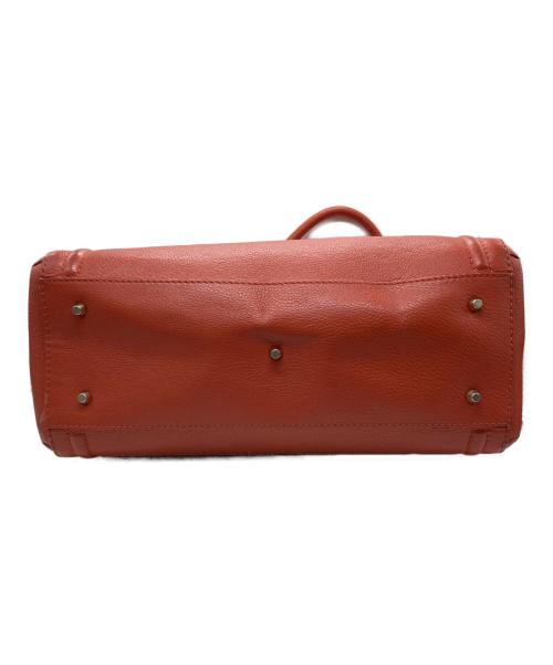 FURLA（フルラ）FURLA (フルラ) レザートートバッグ オレンジの古着・服飾アイテム