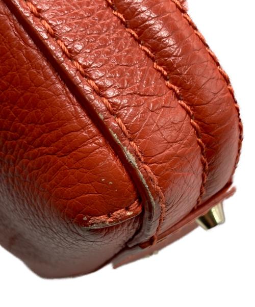 FURLA（フルラ）FURLA (フルラ) レザートートバッグ オレンジの古着・服飾アイテム