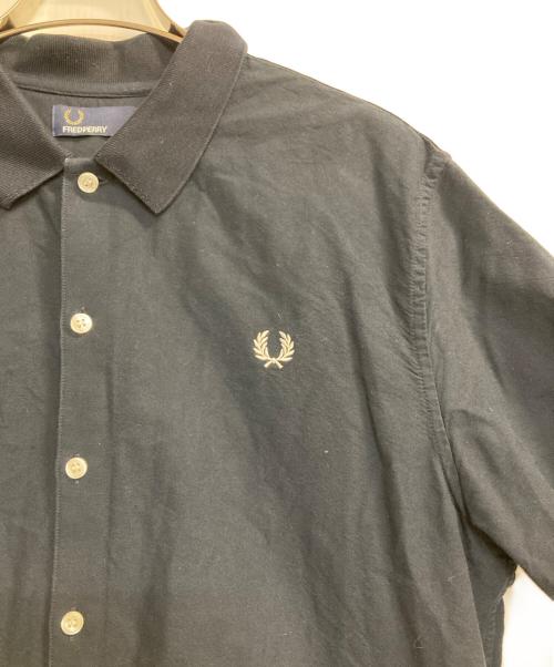 FRED PERRY（フレッドペリー）FRED PERRY (フレッドペリー) TWIN TIPPED FRED PERRY SHIRT ネイビー サイズ:Ｌの古着・服飾アイテム