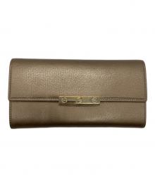 Cartier（カルティエ）の古着「LOVEコレクション 長財布」｜メタリックベージュ