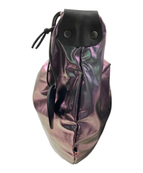 jack gomme（ジャックゴム）jack gomme (ジャックゴム) マジョーラショルダーバッグ パープル×ブルーの古着・服飾アイテム