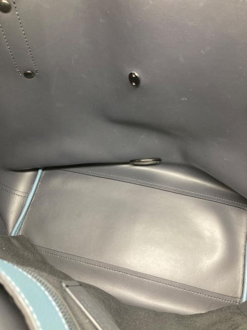 COACH（コーチ）COACH (コーチ) マーケットトートバッグ ブルーの古着・服飾アイテム
