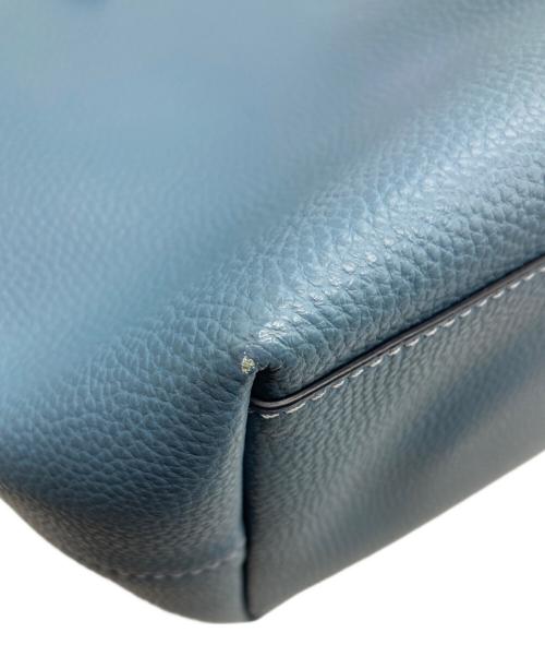 COACH（コーチ）COACH (コーチ) マーケットトートバッグ ブルーの古着・服飾アイテム