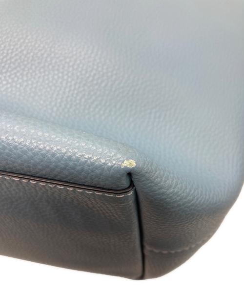 COACH（コーチ）COACH (コーチ) マーケットトートバッグ ブルーの古着・服飾アイテム