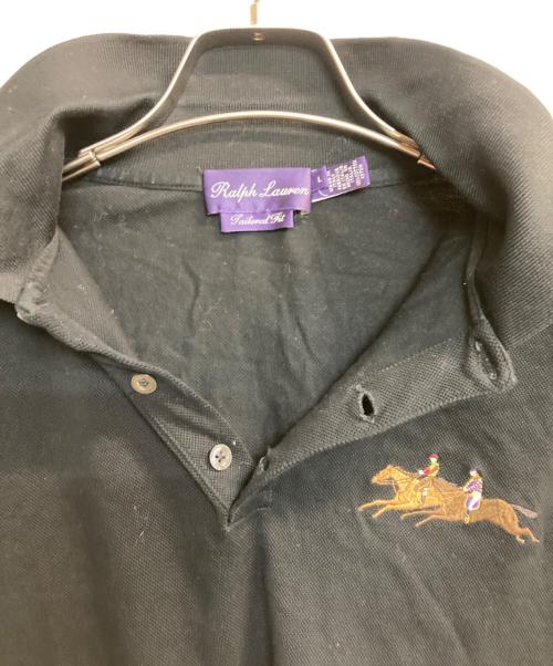 RALPH LAUREN（ラルフローレン）RALPH LAUREN (ラルフローレン) ポロシャツ ブラック サイズ:Ｌの古着・服飾アイテム