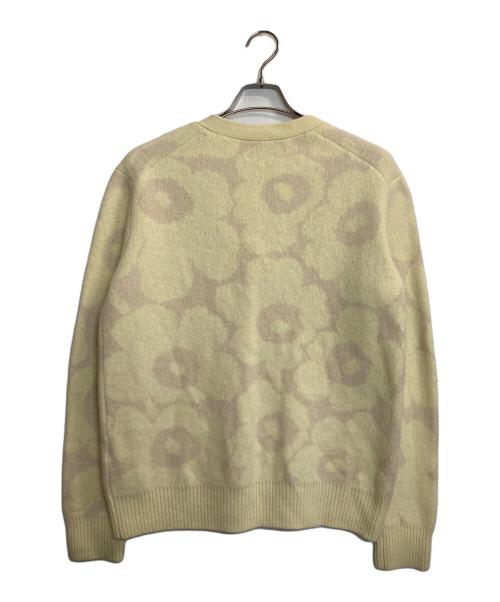 marimekko（マリメッコ）marimekko (マリメッコ) Unikko / Sif wool cardigan イエロー サイズ:Lの古着・服飾アイテム