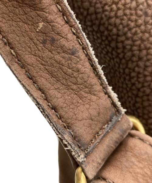 COACH（コーチ）COACH (コーチ) レザーショルダーバッグ ブラウンの古着・服飾アイテム