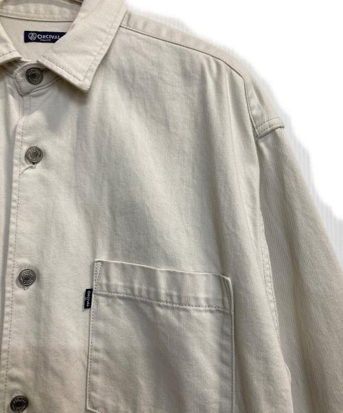 ORCIVAL（オーシバル）ORCIVAL (オーシバル) カラーデニムシャツ アイボリー サイズ:記載なしの古着・服飾アイテム
