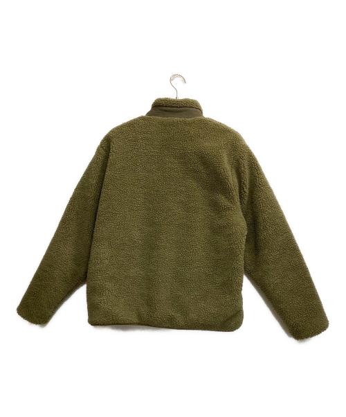 TAION（タイオン）TAION (タイオン) リバーシブルボアダウンジャケット グリーン サイズ:Ｍの古着・服飾アイテム