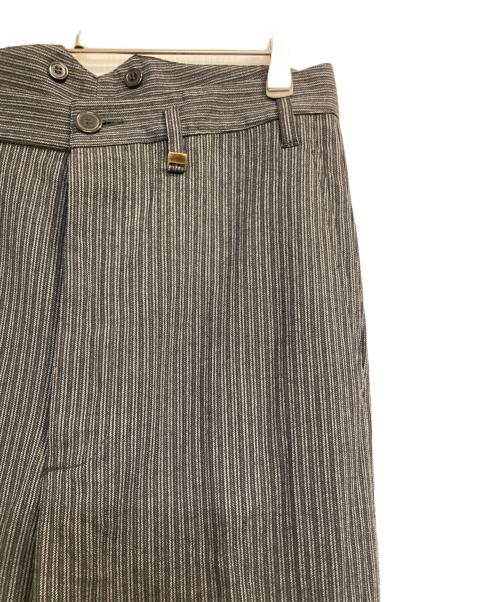 Vivienne Westwood man（ヴィヴィアン ウェストウッド マン）Vivienne Westwood man (ヴィヴィアン ウェストウッド マン) レイヤードライクストライプスーツ ブラック サイズ:44の古着・服飾アイテム