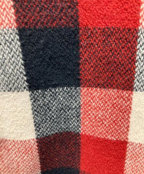 TENDERLOIN（テンダーロイン）TENDERLOIN (テンダーロイン) バッファローチェックネルシャツジャケット ブラック×レッド サイズ:Ｓの古着・服飾アイテム