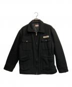 TENDERLOINテンダーロイン）の古着「メルトンカバーオール」｜ブラック