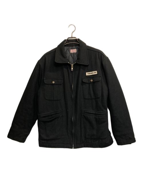 TENDERLOIN（テンダーロイン）TENDERLOIN (テンダーロイン) メルトンカバーオール ブラック サイズ:Ｍの古着・服飾アイテム