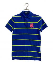 POLO RALPH LAUREN（ポロ・ラルフローレン）の古着「ポロシャツ」｜ブルー