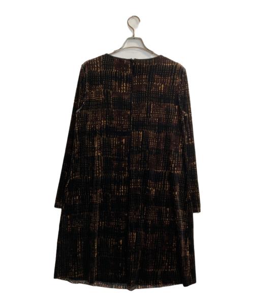 MaxMara（マックスマーラ）MaxMara (マックスマーラ) ベロアワンピース ブラック サイズ:Ⅼの古着・服飾アイテム