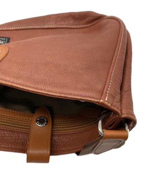 PORTER（ポーター）PORTER (ポーター) CISCO SHOULDER BAG / シスコレザーショルダーバッグ ブラウンの古着・服飾アイテム