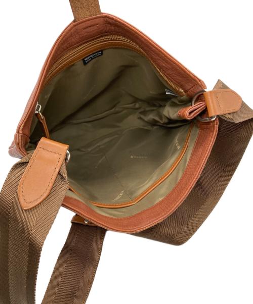 PORTER（ポーター）PORTER (ポーター) CISCO SHOULDER BAG / シスコレザーショルダーバッグ ブラウンの古着・服飾アイテム