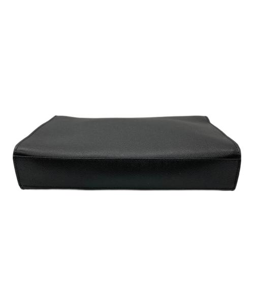 FURLA（フルラ）FURLA (フルラ) チェーンショルダーFロゴフラップバッグ ブラックの古着・服飾アイテム