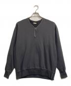 nanamicaナナミカ）の古着「リバーシブルハーフジップスウェット」｜グレー