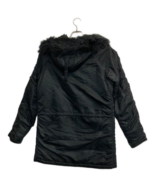 ALPHA（アルファ）ALPHA (アルファ) N-3Bモッズコート ブラック サイズ:ＸＳの古着・服飾アイテム