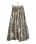 AMERI (アメリ) LAYLA DOUBLE LAYER SHEER SKIRT ベージュ×グレー サイズ:S：4000円