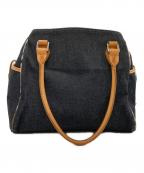 BURBERRY BLUE LABELバーバリー ブルー レーベル）の古着「デニムハンドバッグ」｜インディゴ