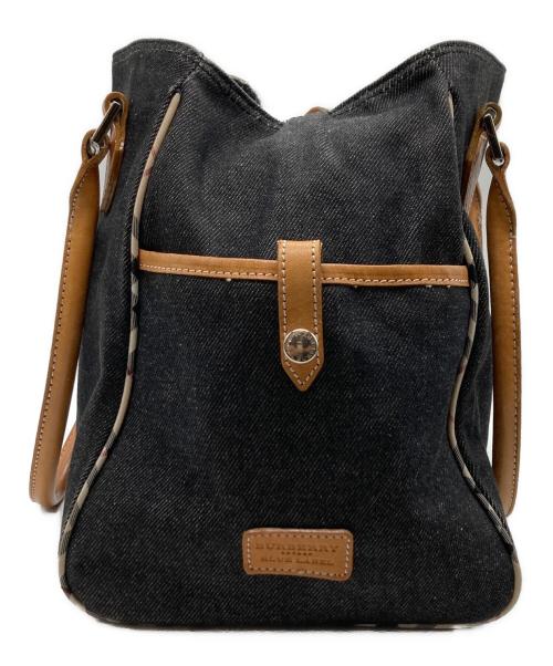 BURBERRY BLUE LABEL（バーバリー ブルー レーベル）BURBERRY BLUE LABEL (バーバリー ブルー レーベル) デニムハンドバッグ インディゴの古着・服飾アイテム