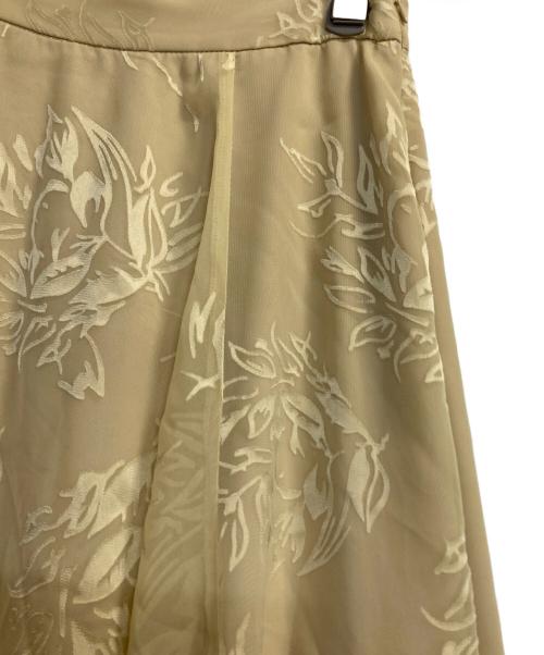 anuans（アニュアンス）anuans (アニュアンス) イレヘムオパールスカートニットセット イエロー サイズ:Ｓの古着・服飾アイテム